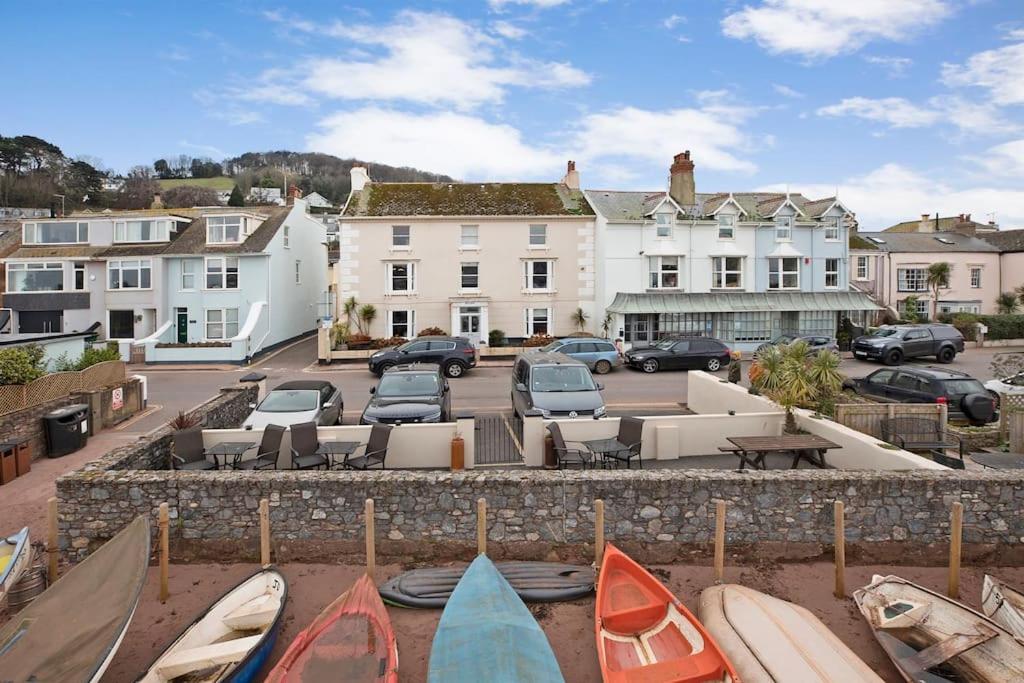 Beach Front Flat Shaldon With Parking Екстериор снимка