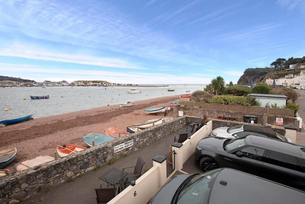 Beach Front Flat Shaldon With Parking Екстериор снимка